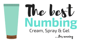 the best numbing creams to use before a wax