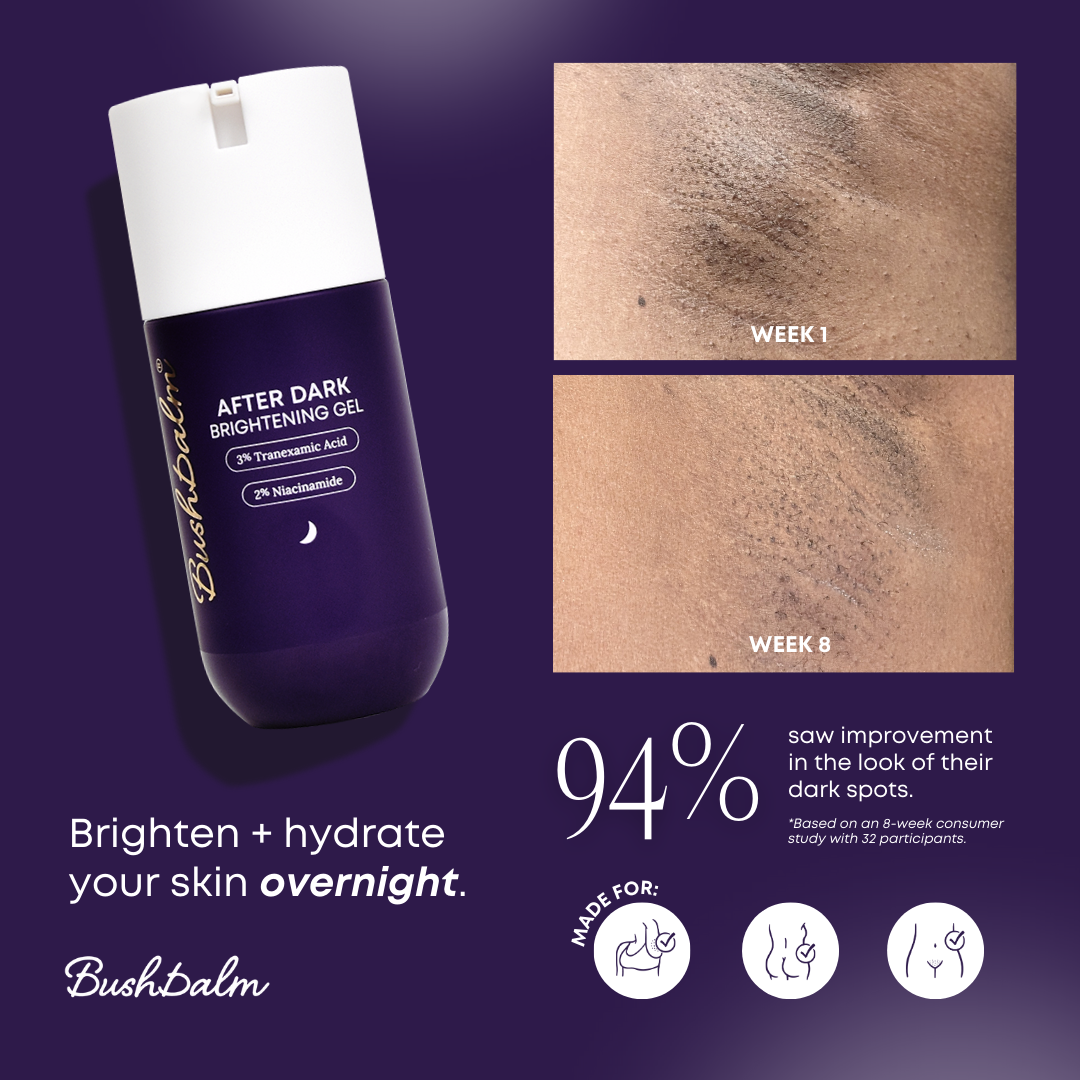 Bushbalm overnight dark spot treatment at Brazilian Wax Regina