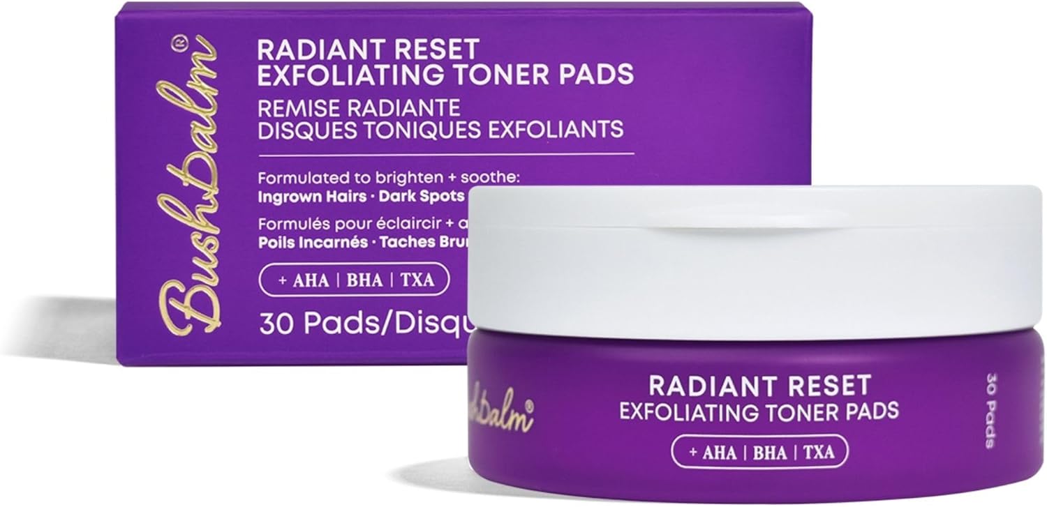 Radiant reset toner pads